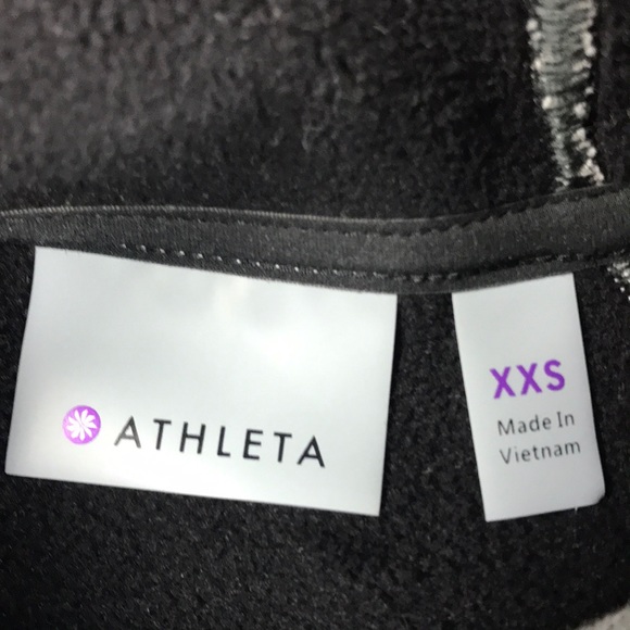 Athleta Stronger Long Hoodie Jacket Gray XXS - Picture 3 of 5